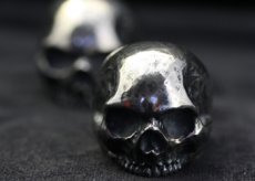 画像2: Standard Skull Ring IVORY (2)