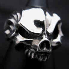 画像1: Mad Skull Ring (1)