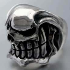 画像1: Magnum Skull Ring (1)