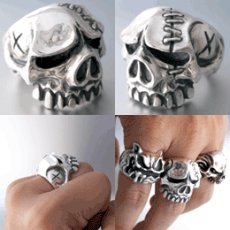 画像3: Boo Skull Ring (3)
