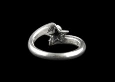 画像4: Shining Star Ring CZ/BK (4)