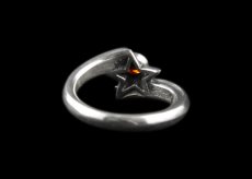 画像4: Shining Star Ring CZ/RED (4)