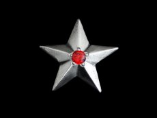 画像2: Shining Star Pierce (CZ/RED) (2)