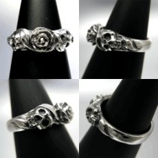 画像2: Skull and Roses Ring (2)